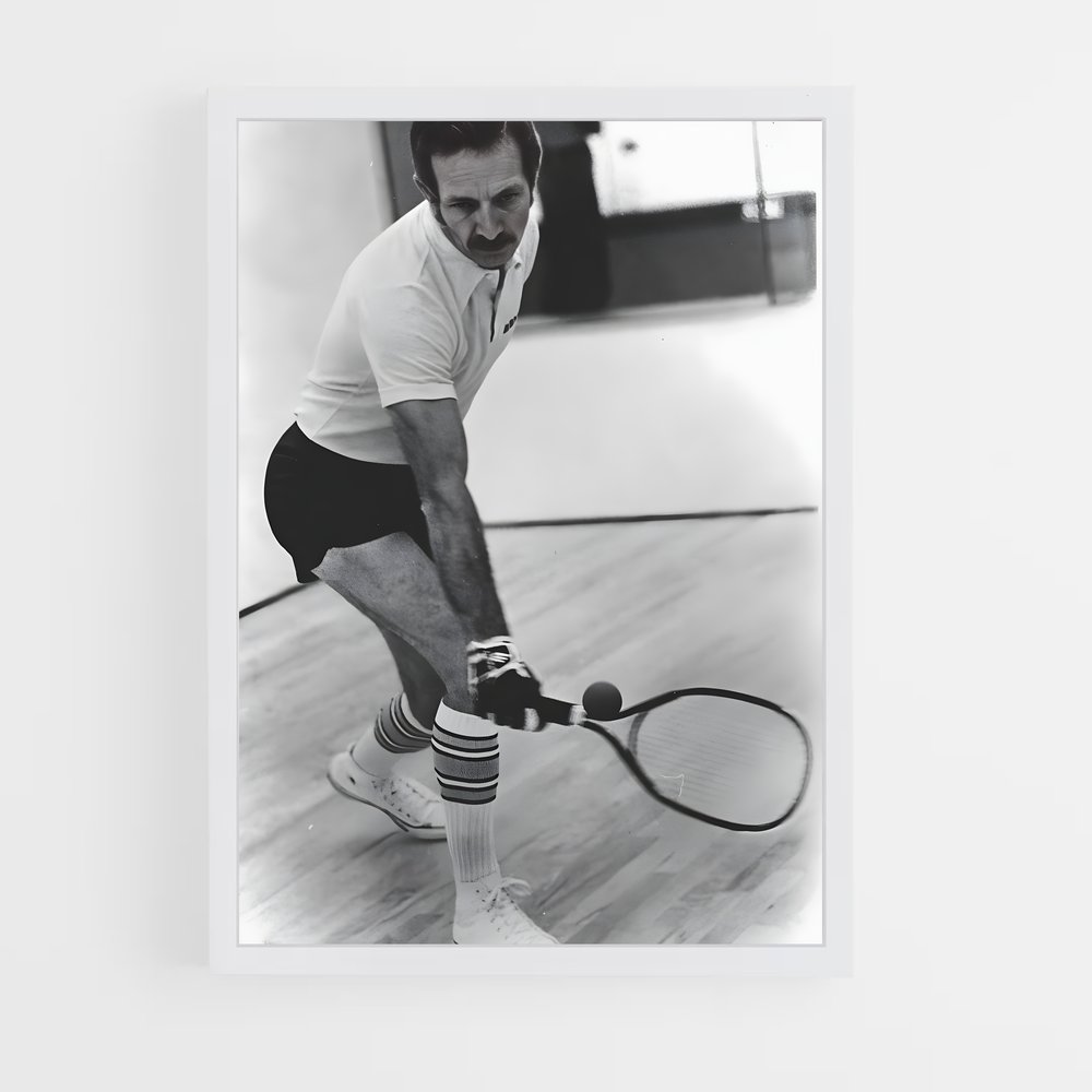 Poster Ace sur le Court – affiche Racquetball (vue 3)
